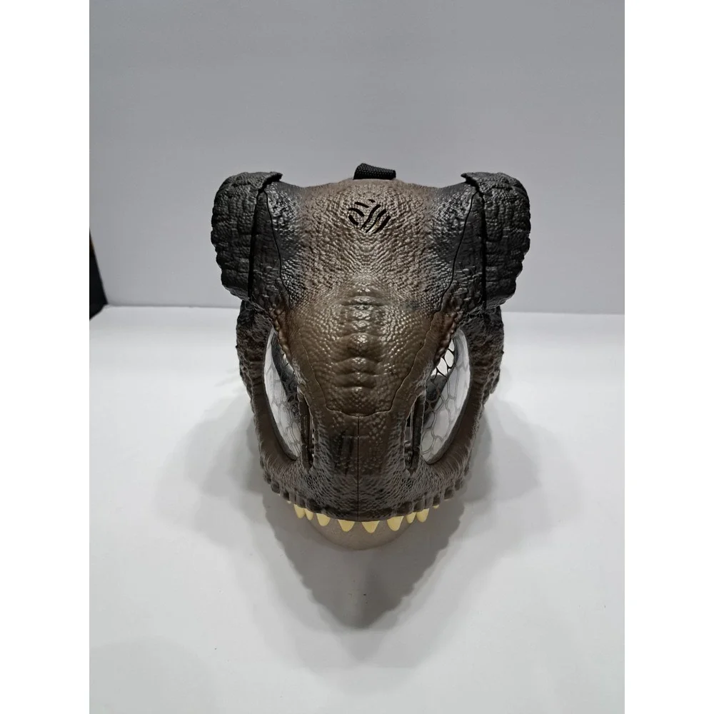 JURASSIC WORLD DOMINION TYRANNOSAURUS REX CHOMP N' ROAR MASK T-REX‎ w/SOUNDS